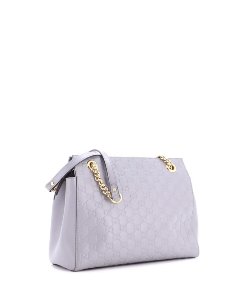 Women's Medium Soft Signature Leather Shoulder Bag