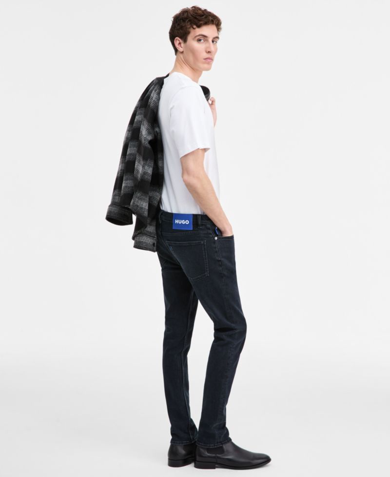 Hugo by Men's Zane 5-Pocket Regular-Fit Jeans