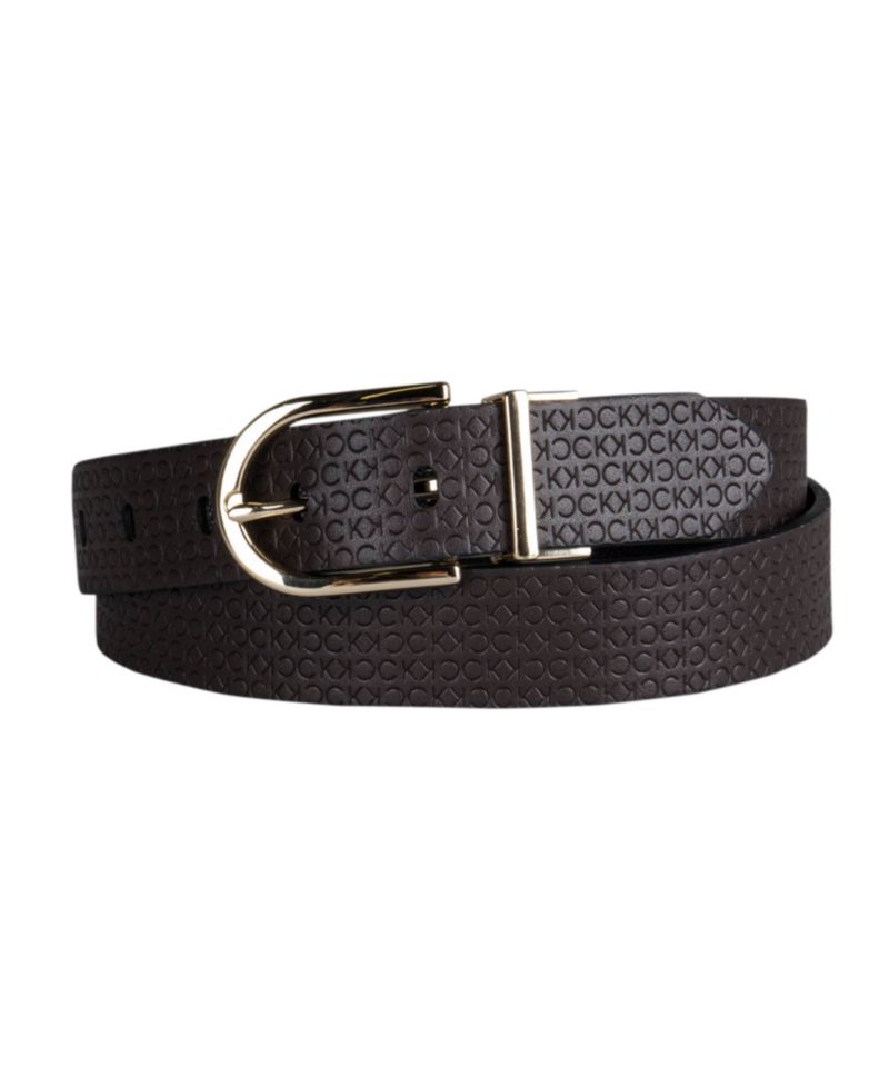 Women's Embossed Casual Reversible Belt