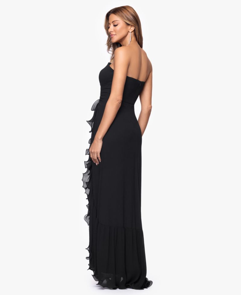 Women's Strapless Long Gown
