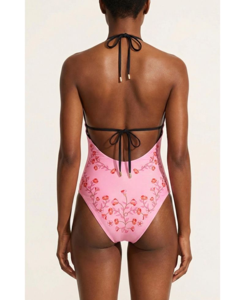 Women's Wild Garden Reversible One Piece Swimsuit