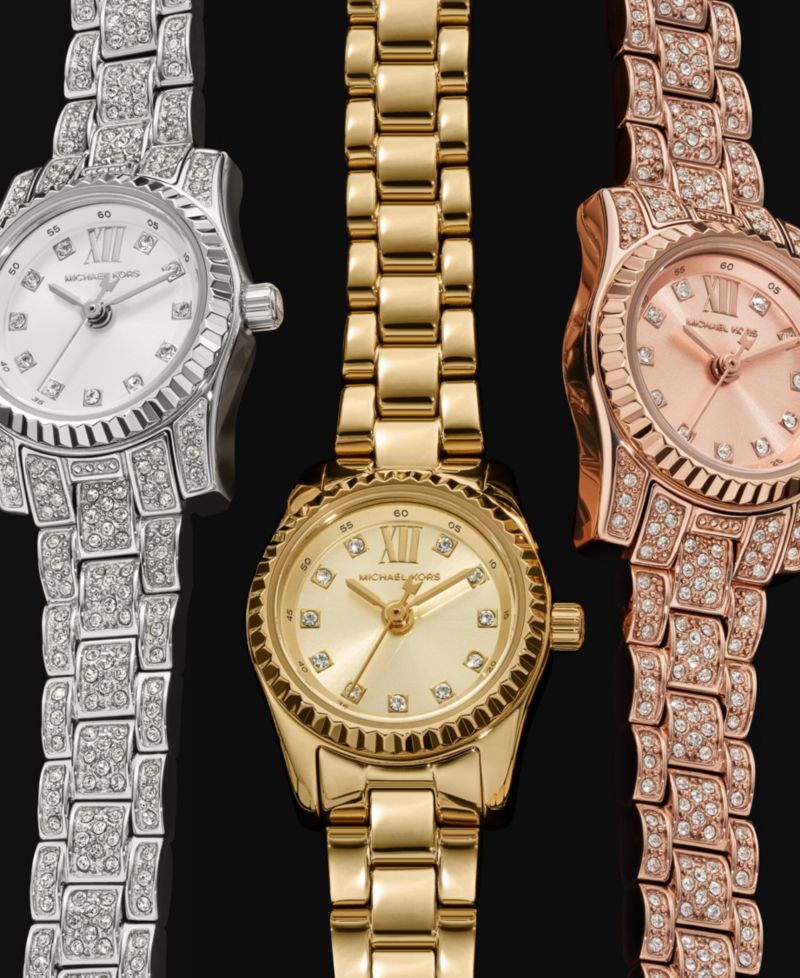 Women's Lexington Three-Hand Silver-Tone Stainless Steel Watch 19mm