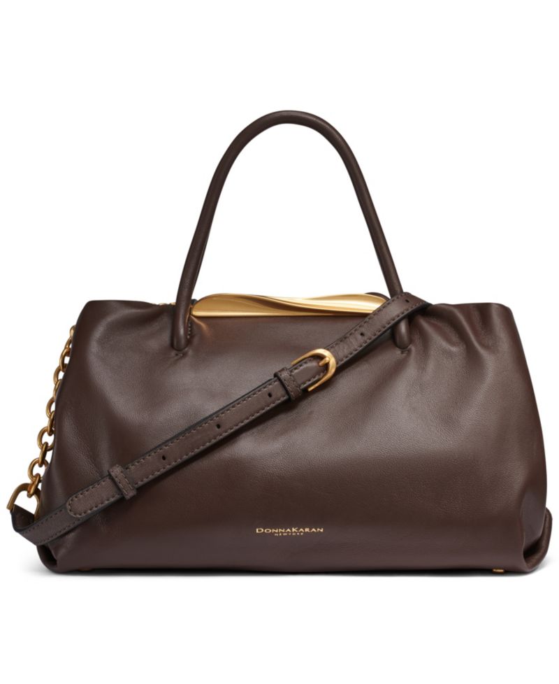 Poplin Medium Satchel Handbag