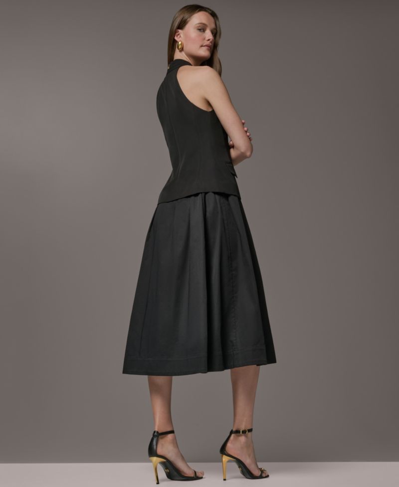 Petite Twist Halter Neck Dress