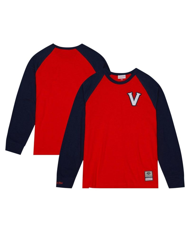 Men's Orange Virginia Cavaliers Legendary Slub Raglan Long Sleeve T-Shirt