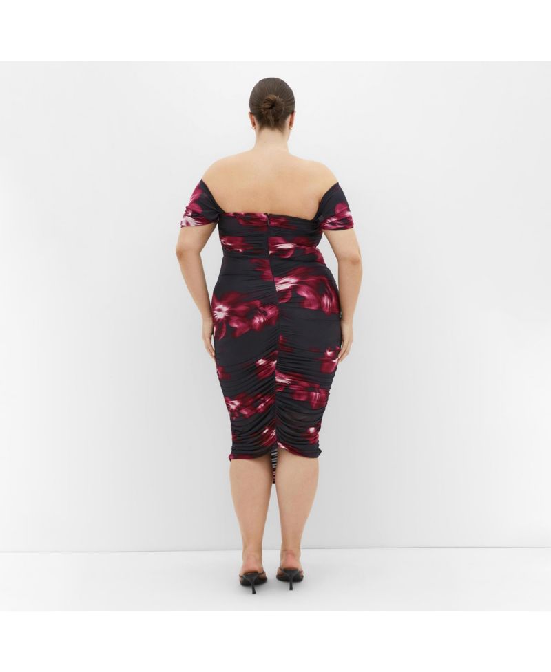 Plus Size Jazmin Print Dress