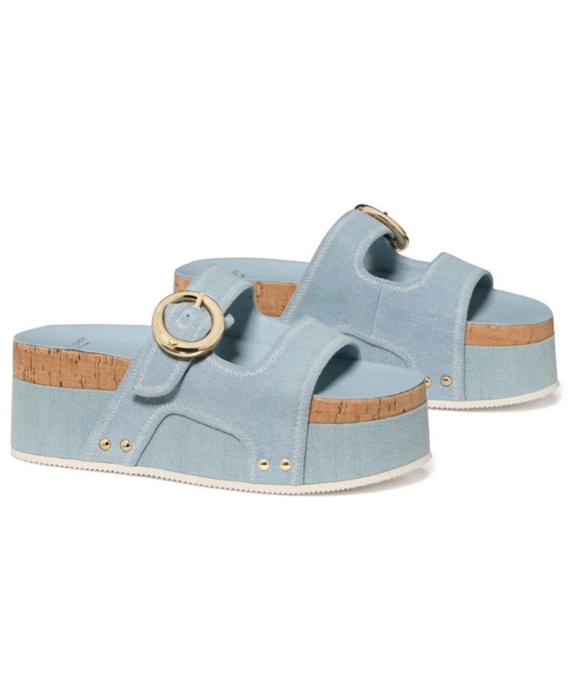 Women's Halo Platform Footbed Sandals