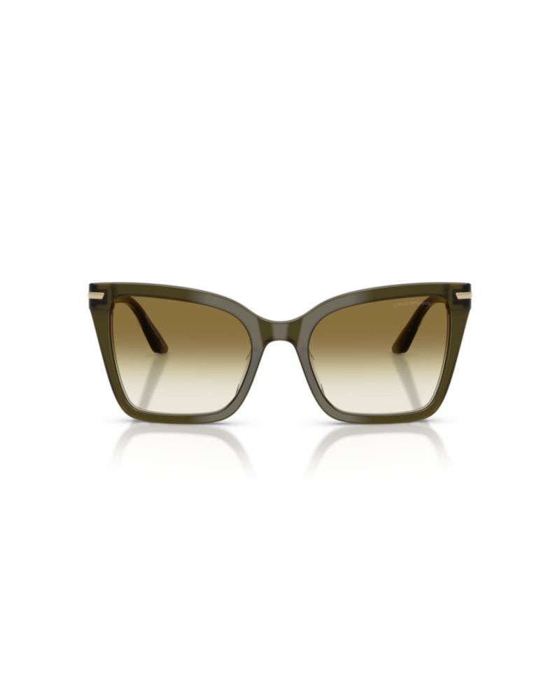 Women's Square Sunglasses, EA4273BU