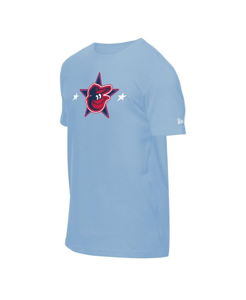 Men's Light Blue Baltimore Orioles 2025 MLB All-Star Game Workout T-Shirt