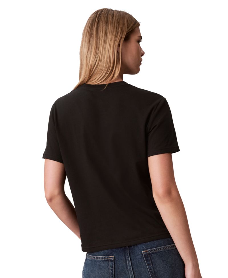 Women's Shine Metallic Graphic Short-Sleeve T-Shirt