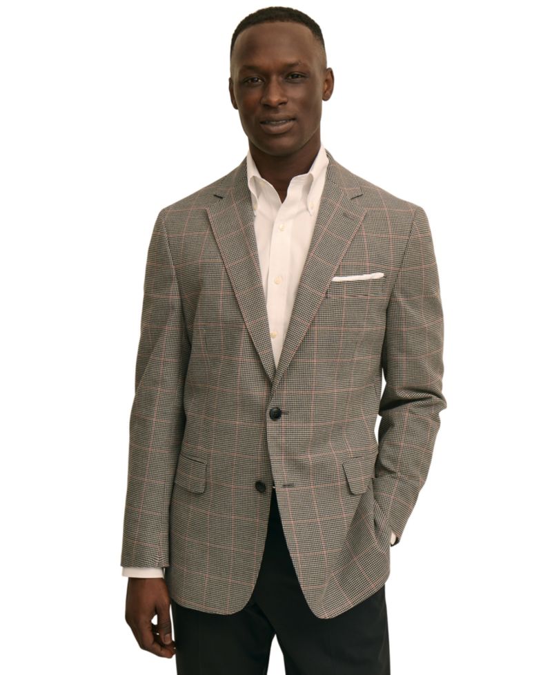 Men's Classic-Fit Stretch Two-Button Blazer