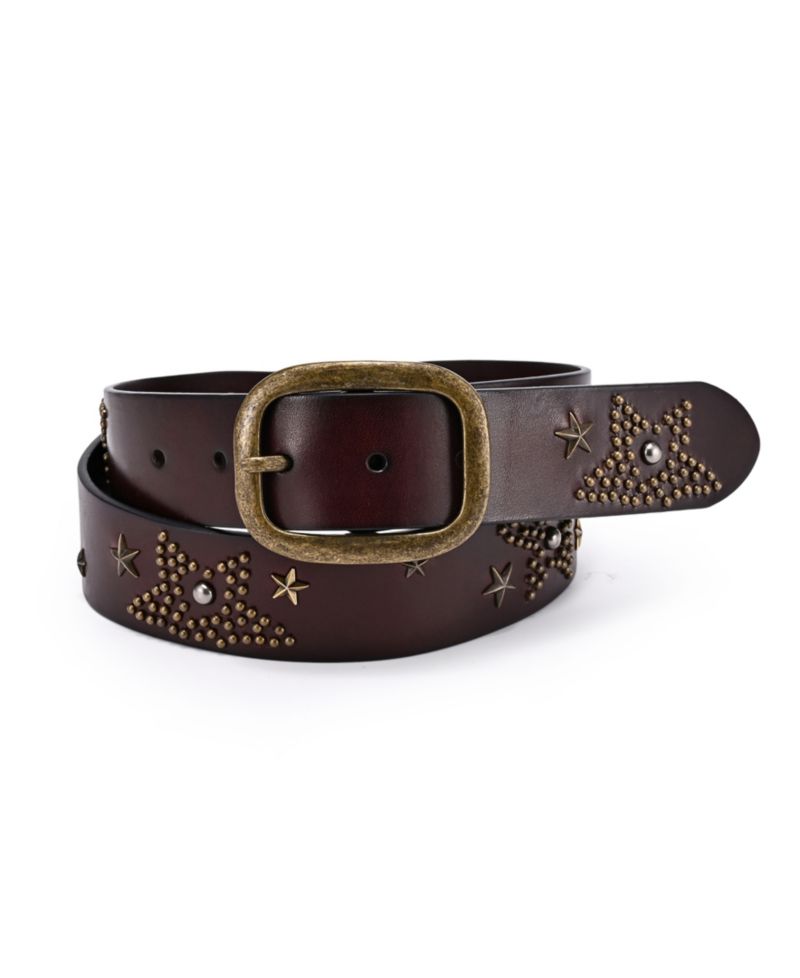 Women's Glory Star Leather Belt