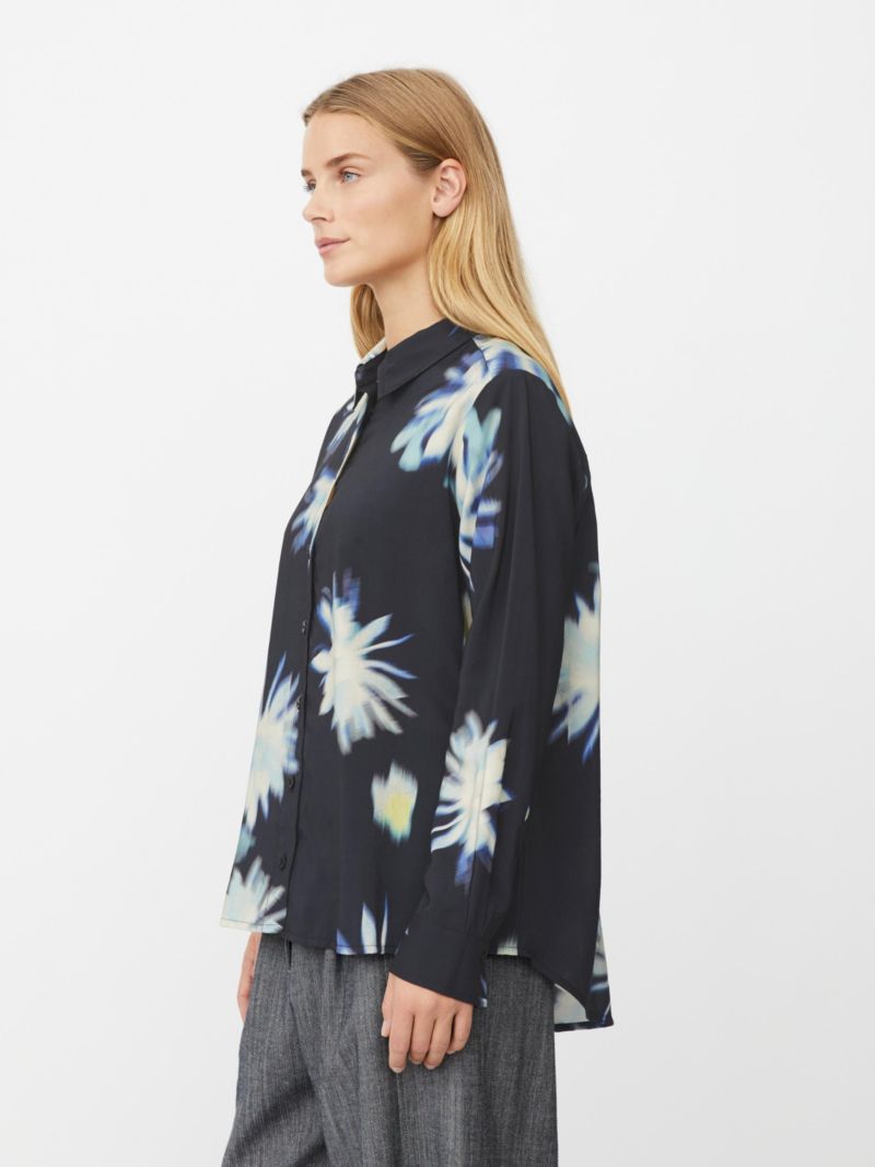 Women's Imma Long Sleeve Collared Shirt