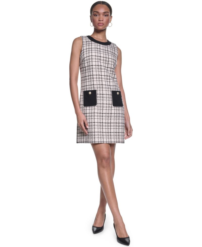 Women's Sleeveless Shift Dress