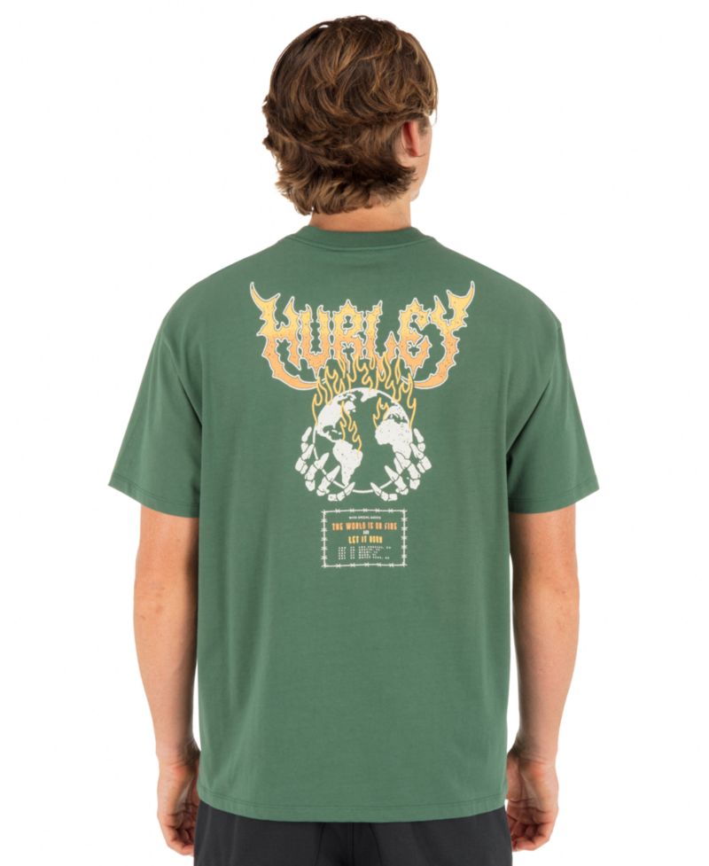 Men's Fire Crewneck T-Shirt