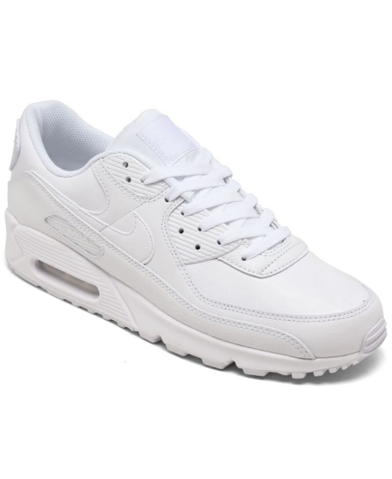 Men's Air Max 90 Leather Casual Sneakers from Finish Line