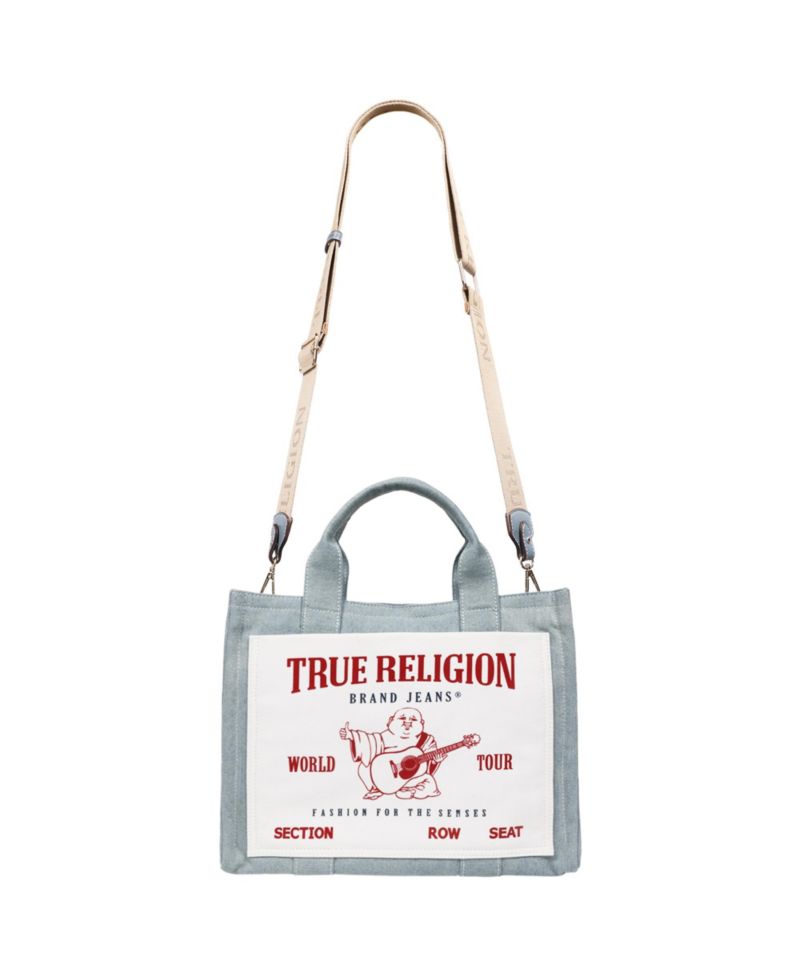 Ace Mega Pocket Buddha Tote - Denim World Tour Bag