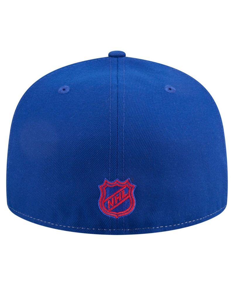 Men's White/Blue New York Rangers Repeat Two-Tone 59FIFTY Fitted Hat