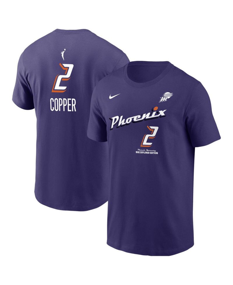 Men's Kahleah Copper Purple Phoenix Mercury Explorer Edition Name & Number T-Shirt