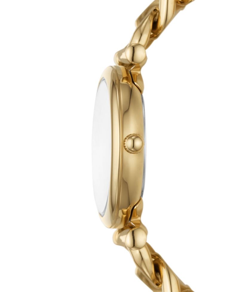 Women's Carlie Three-Hand Gold-Tone Stainless Steel Watch 28mm