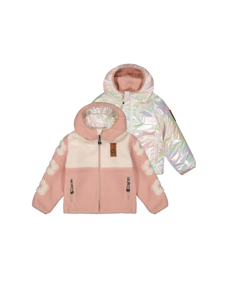 Girl's (6-14) Reversible Mid-Season Jacket