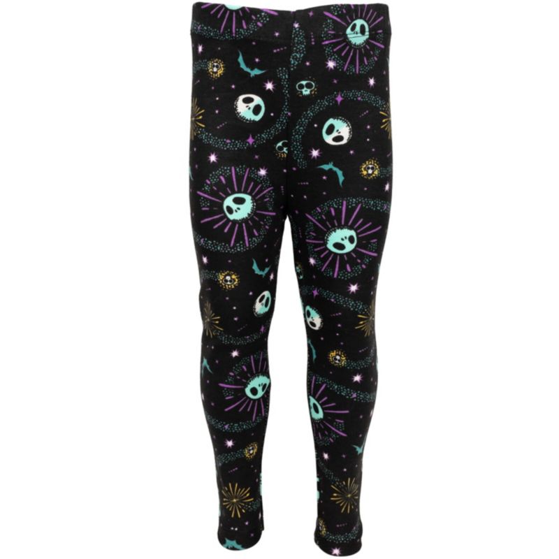 Little Girls Halloween 2-Piece T-Shirt and Leggings Set