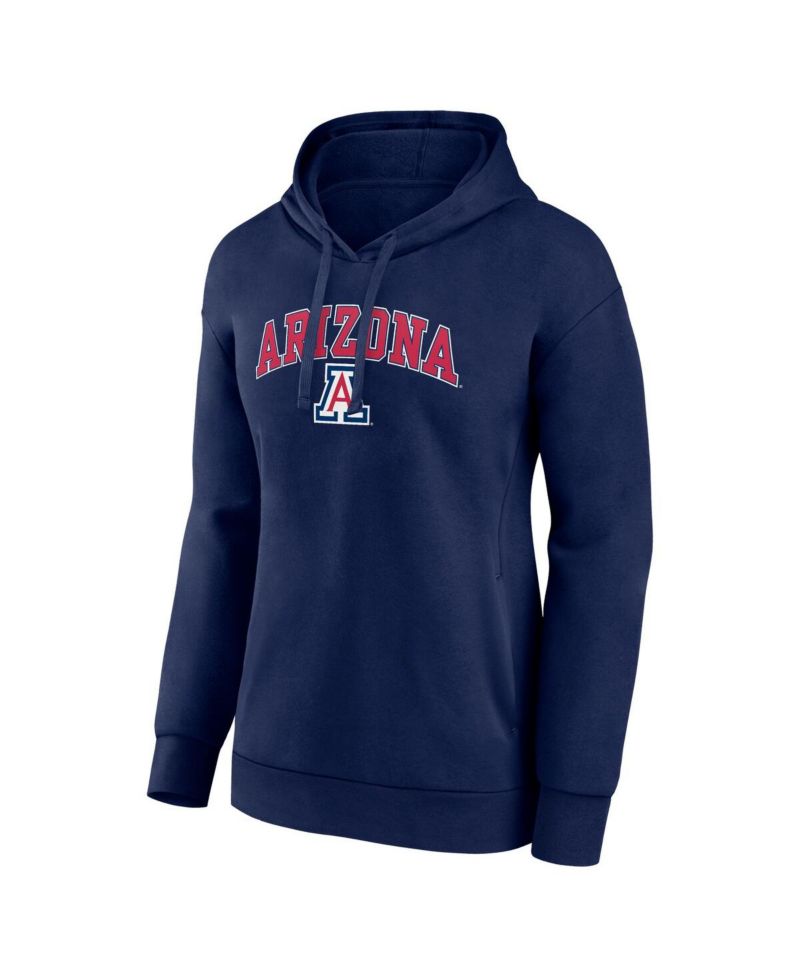 Women's Navy Arizona Wildcats Evergreen Campus Pullover Hoodie