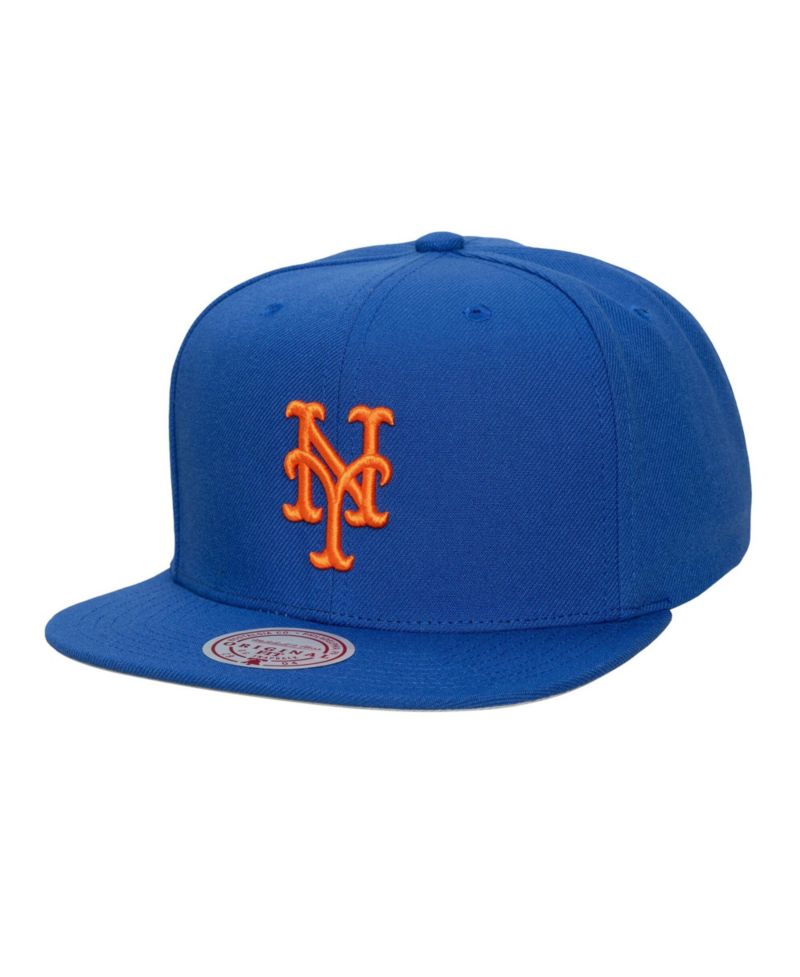 Men's Royal New York Mets Side Logo Snapback Hat