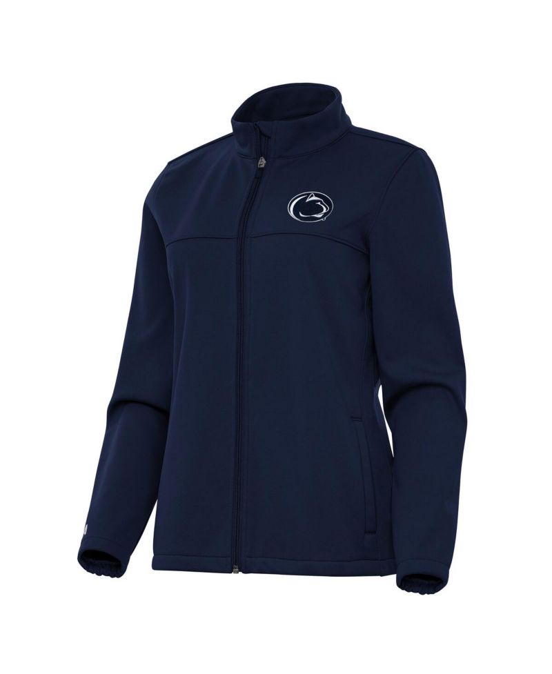 Women's Navy Penn State Nittany Lions Links 2 Full-Zip Golf Jacket