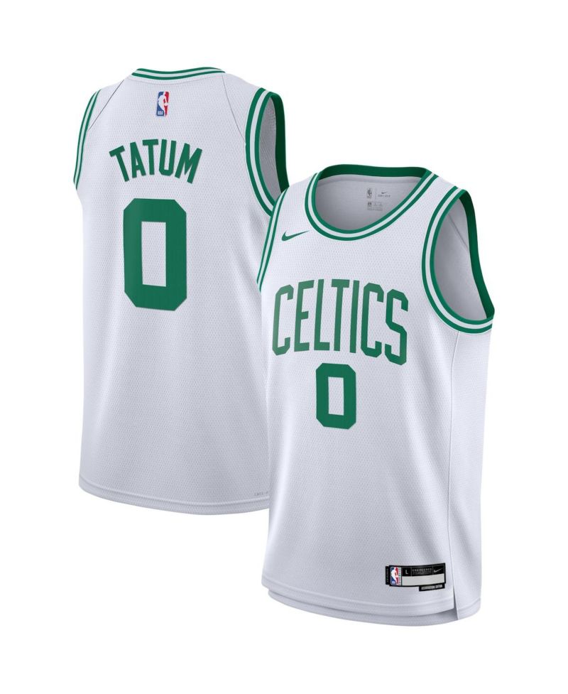 Big Boys Jayson Tatum White Boston Celtics Swingman Jersey - Association Edition