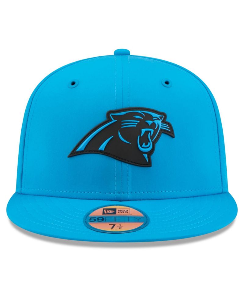 Men's Blue Carolina Panthers 2026 Sideline 59FIFTY Fitted Hat