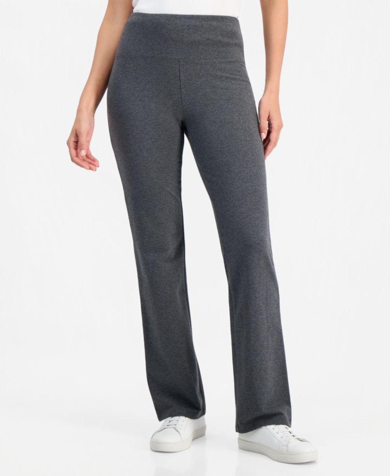 Plus Size High-Rise Bootcut Leggings