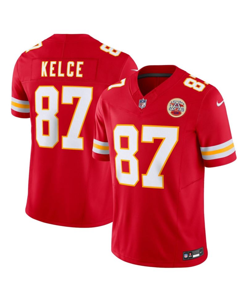 Men's Travis Kelce Kansas City Chiefs Vapor F.U.S.E. Limited Jersey