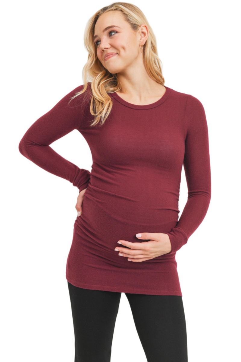 Women's Cashmere-Like Hacci Long-Sleeve Tunic