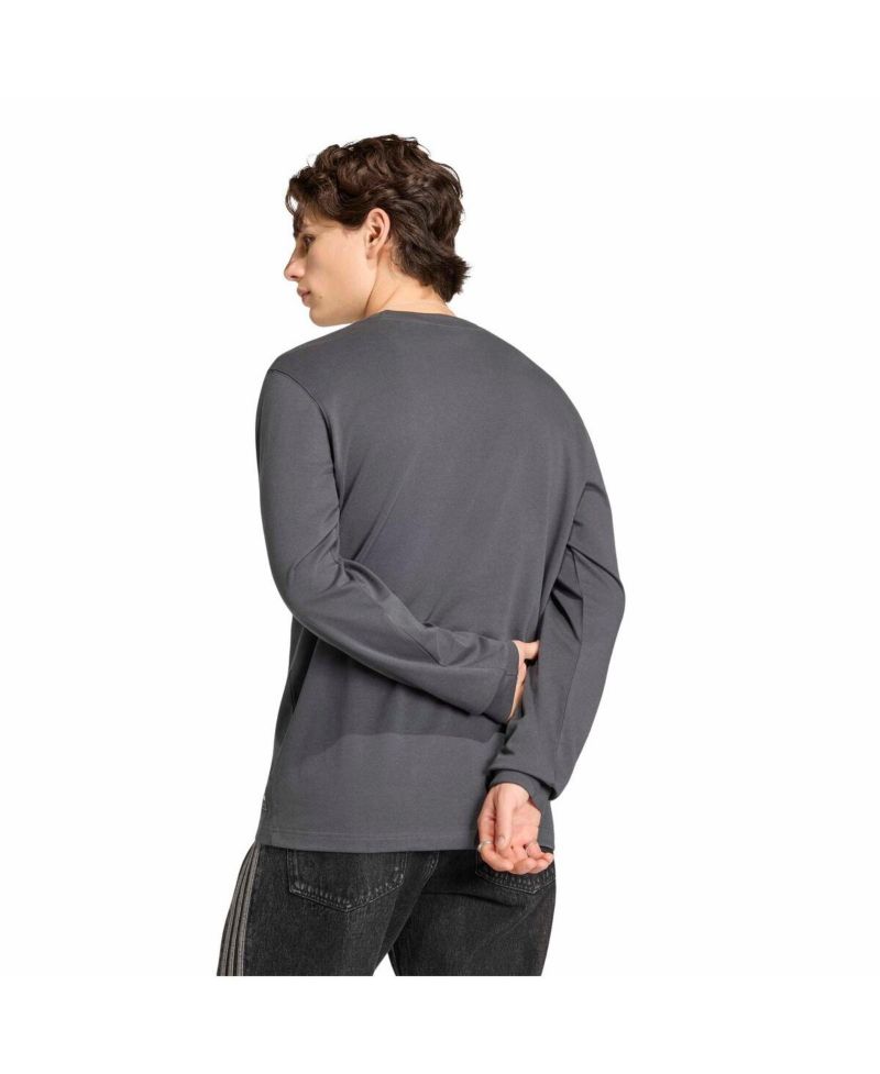 Men's Gray FIFA World Cup Historic Mascot Long Sleeve T-Shirt