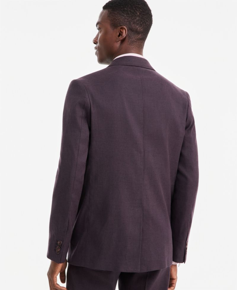 Men's Linen-Blend Tech Two-Button Blazer, Macy's Exclusive