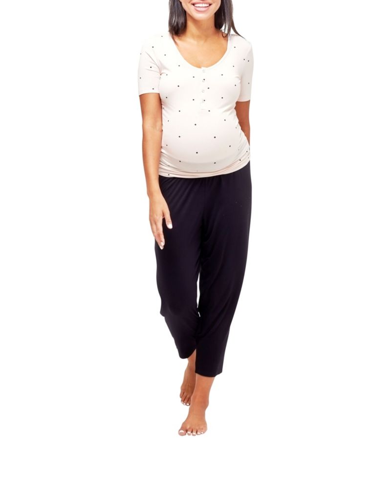 Women's Rhys Nursing Snap-Front Pajama Tee