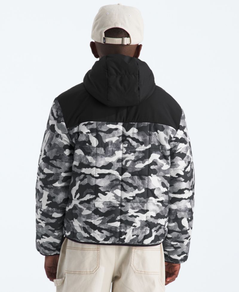 Boys' 6-20 Reversible Shasta Full-Zip Hooded Printed Jacket