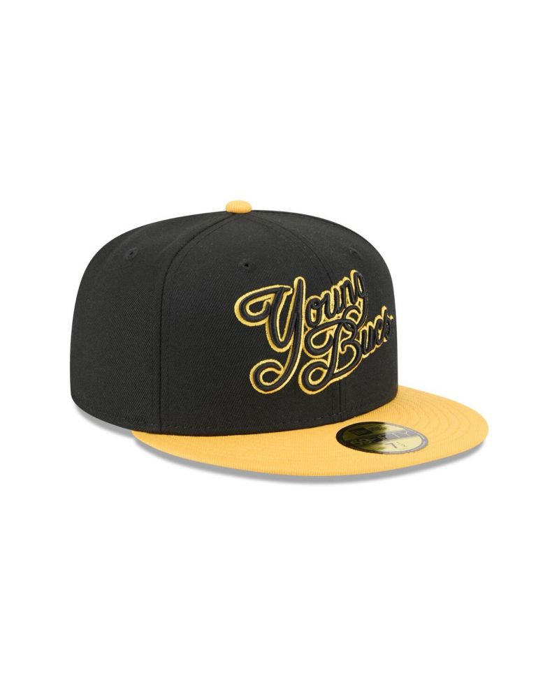 Men's Black Indianapolis Indians Theme Nights 59FIFTY Fitted Hat