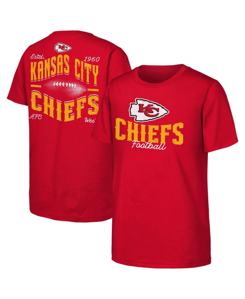 Boys' and Girls' Kansas City Chiefs Top Pick Screen Print Graphics T-Shirt