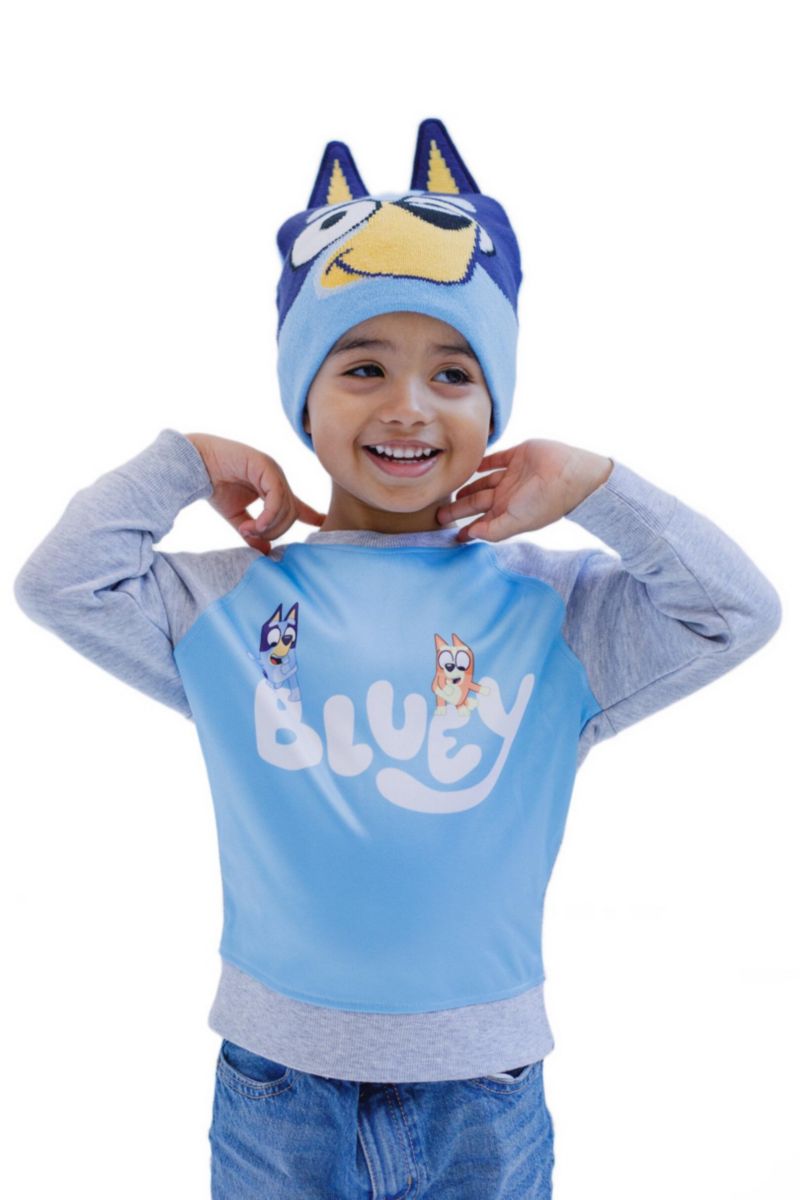 Little Boys 2-Piece Fleece Sweatshirt and Hat Set