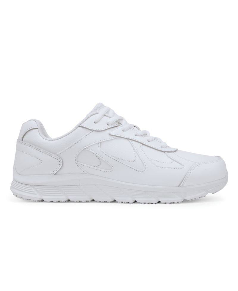 Men's Galley II Slip Resistant Work Shoes, Water Resistant, White, Size 8.5