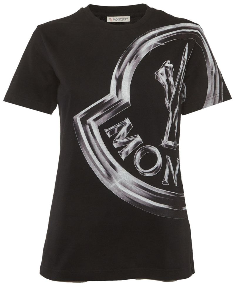 Women's Metallic-Effect Logo Cotton T-Shirt