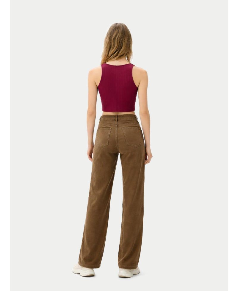 Women's Cashmere Crop Top