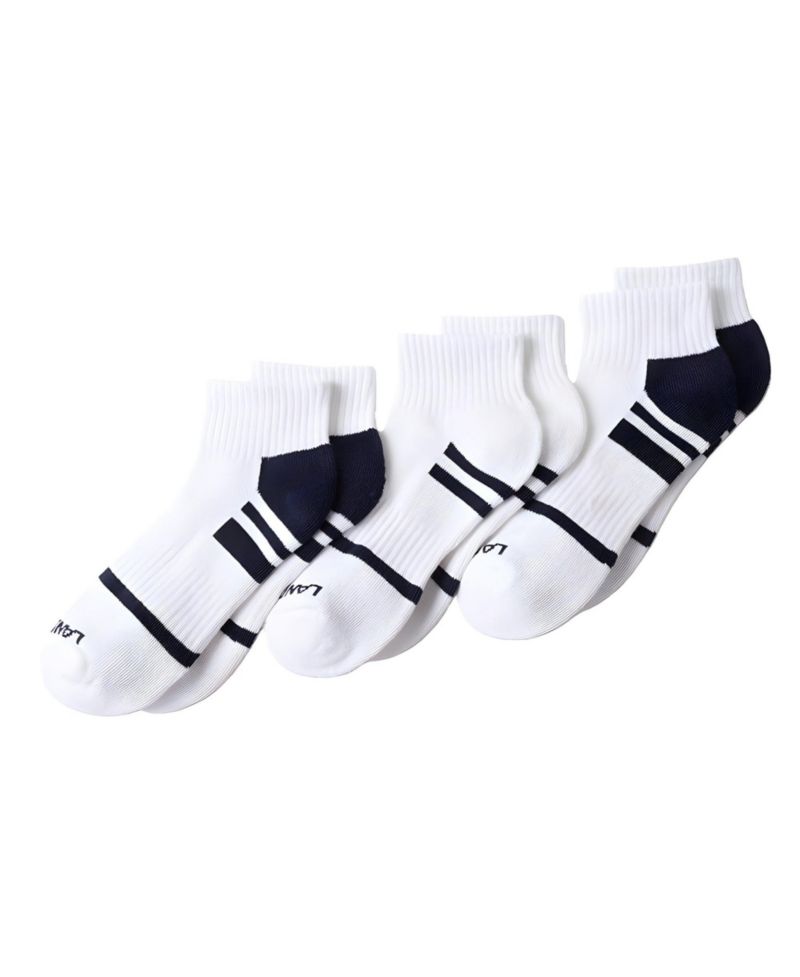 Women's 3-Pack Half Cushion Performance Quarter Socks
