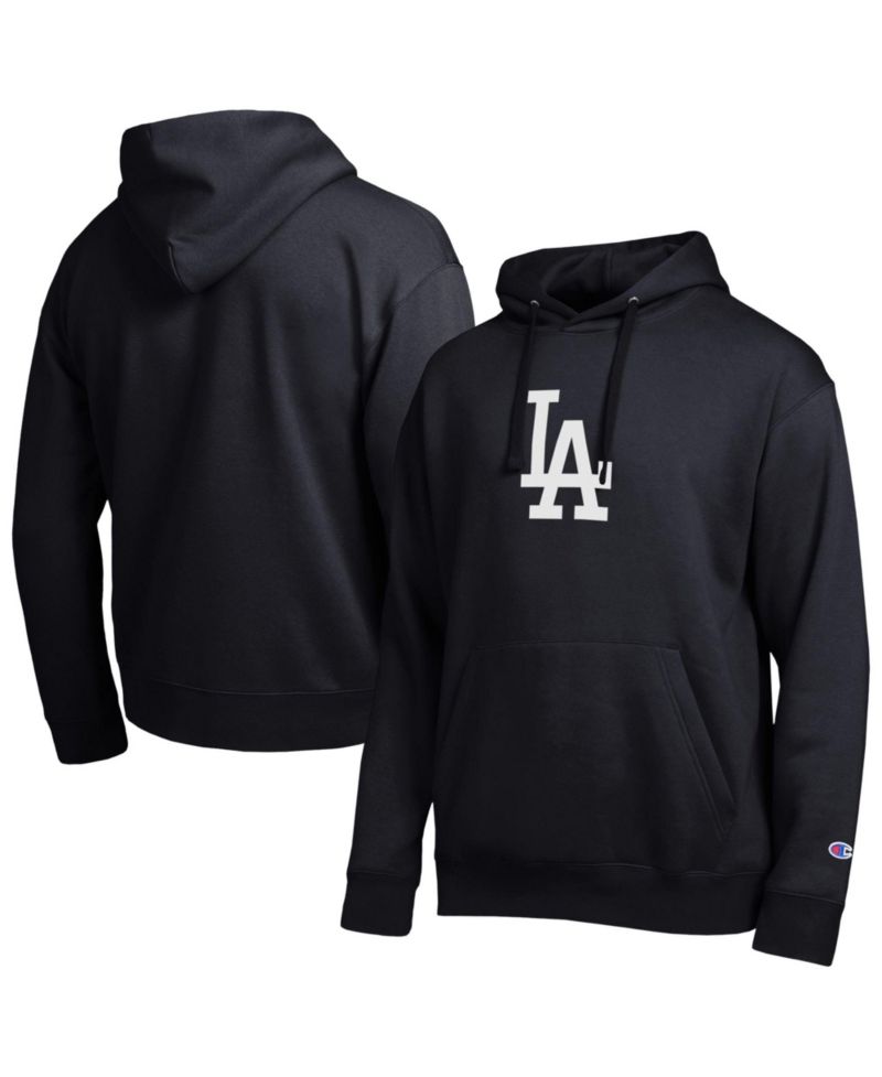 Men's Black Los Angeles Dodgers All Star Embroidered Logo Hoodie