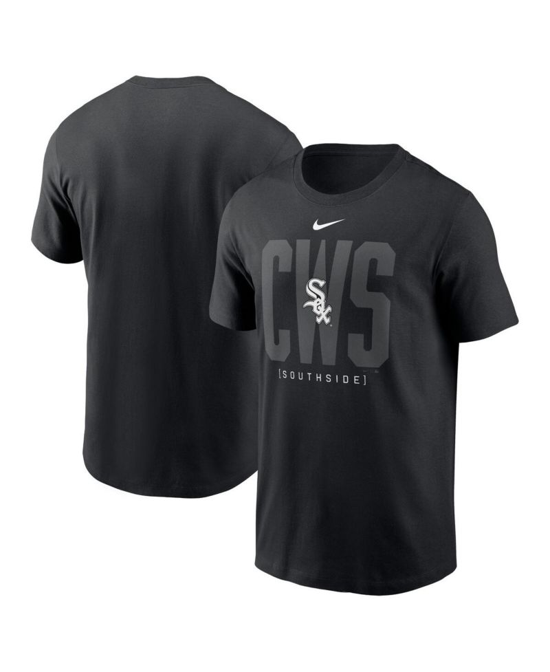 Men's Black Chicago White Sox Fashion Local T-Shirt