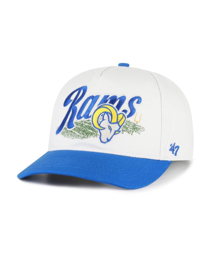 Men's '47 Cream Los Angeles Rams Enfield Hitch Adjustable Hat