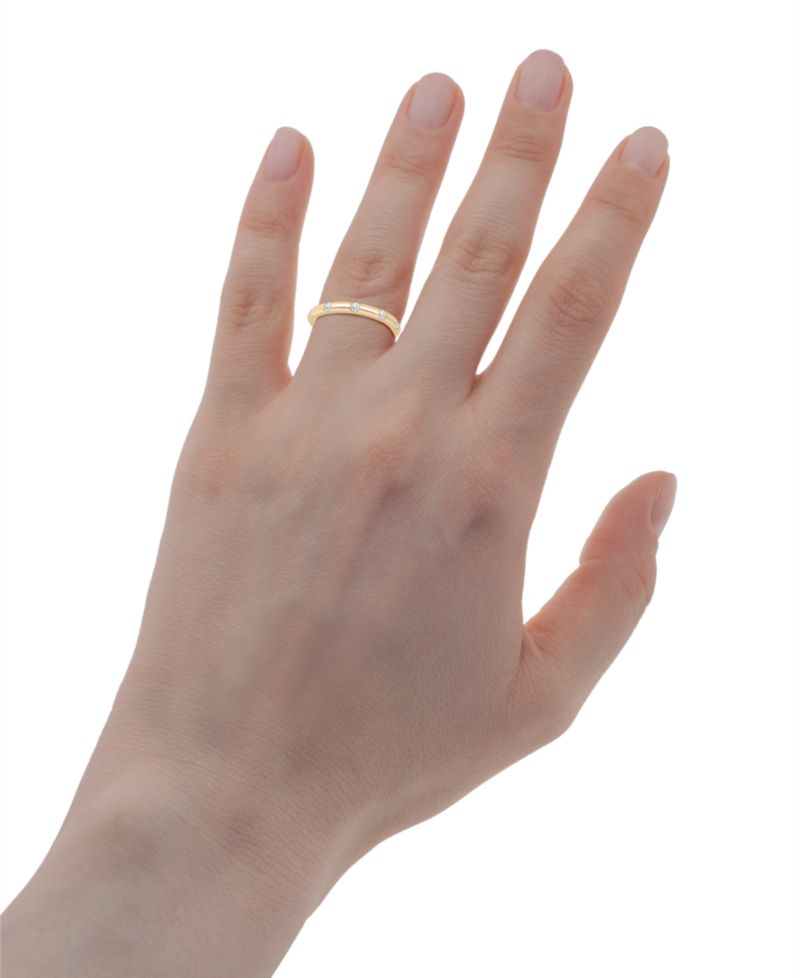 Diamond Ring (1/6 ct. t.w.) in 10K Yellow Gold