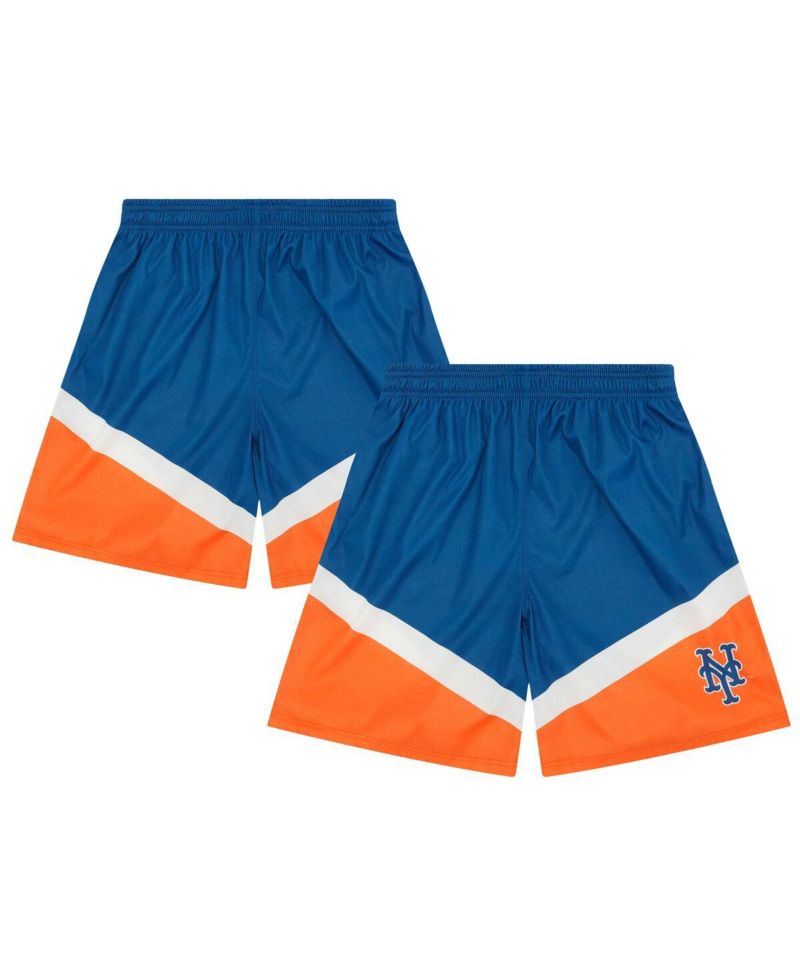 Men's Blue New York Mets Color Blocked Shorts